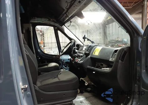 2019 Ram Promaster 3500 Cargo Van High Roof 159 Wb Ext z USA, uszkodzony, nr VIN 3C6URVJG7KE558333